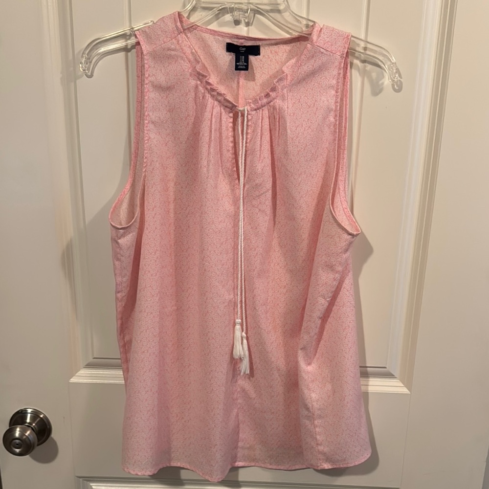 GAP Pink Sleeveless Top